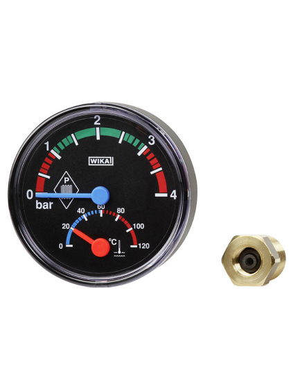 Model THM10 Bimetal thermomanometer Eco