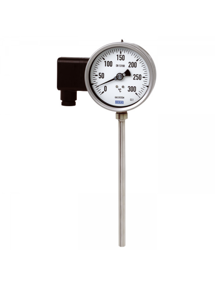 Model 76 Gas-actuated combi-thermometer with Pt100 electrical output signal