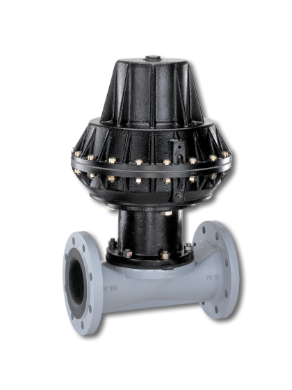 PNEUMATİCALLY OPERATED FULL BORE DİAPHRAGM VALVE
