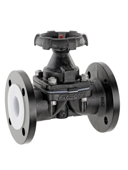 MANUALLY OPERATED DIAPHRAGM VALVE